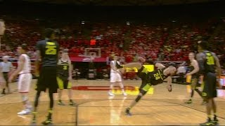 Oregons Dillon Brooks Flops Gets Booed vs Utah  CampusInsiders [upl. by Nil]