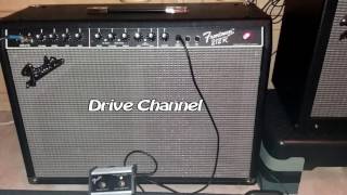 Fender Frontman 212R 100w testing Clean and Drive channel amp more drive [upl. by Ware789]