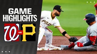 Nationals vs Pirates Game Highlights 9524  MLB Highlights [upl. by Eelyme]