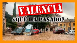 Inundaciones en VALENCIA  DANA TERRIBLE EN VALENCIA [upl. by Callean729]