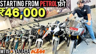 2024 l Biggest used cheap bike collection xtreme bike l for sale yamaha MT15 R15 l KTM Duke Bullet [upl. by Smaj]