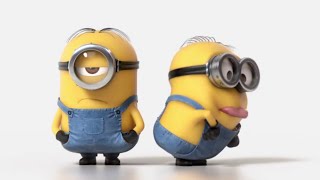 Despicable Me  Purple Minion funny moments Hd [upl. by Ashti]