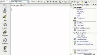 FrontPage Tutorial The FrontPage Environment2002 Microsoft Training Lesson 12 [upl. by Ahtinak836]