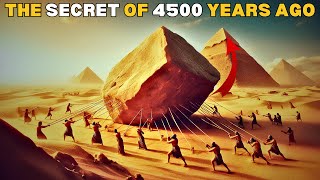 How the Egyptian Pyramids Were Build 4500 years ago [upl. by Yulma]