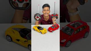 Ran RC car VS remote control Ferrari car [upl. by Idnod]