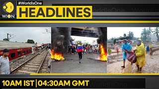 Kerala Several dead in Wayanad landslides  Venezuela One dead in protests over polls  Headlines [upl. by Ricca]