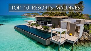 Top 10 best luxury resorts in the Maldives 4K UHD [upl. by Drabeck]