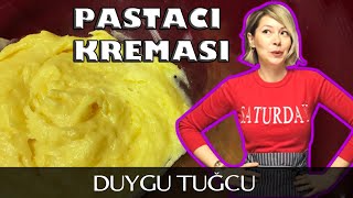 Pastaci Kreması Tarifi  Fransız Usulü  Krema Tarifleri  Chef Duygu Tugcu [upl. by Lovich]