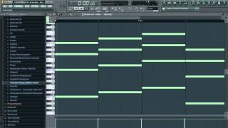 Calvin Harris Ft Example  Well Be Coming Back FL Studio Tutorial HD [upl. by Ahsimek59]