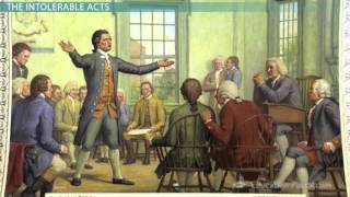 The Boston Tea Party Intolerable Acts amp First Continental C [upl. by Enaek]