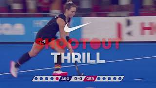 Shootout Thrill Powered by Nike Argentina vs Germany  FIH Hockey Womens World Cup 2022  Hockey [upl. by Bedell155]