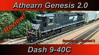 NEW Athearn Genesis 20 Dash 940C  With Tsunami 2 SOUND [upl. by Wurtz]