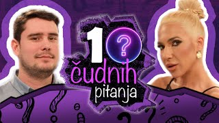 10 ČUDNIH PITANJA Jovana Jeremić  Ja sam simbol moći moj sledeći muž će imati sve S02E10 [upl. by Kciredorb804]