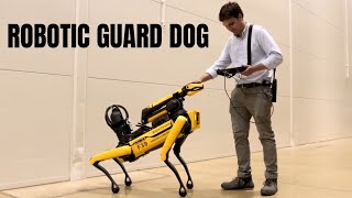 Jaguar Land Rover ROBOTIC GUARD DOG [upl. by Mhoj324]