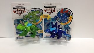 Transformers Rescue Bots  Dinobot BOULDER and CHASE [upl. by Sidnarb]