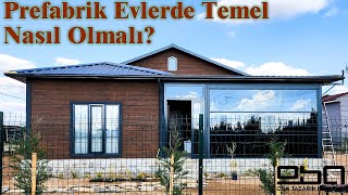 PREFABRİK EV TEMELİ NASIL OLMALI 🏠🏠PREFABRİK EVLER HAKKINDA🏠🏠 evturu prefabrikev prefabrik [upl. by Divadnahtanoj193]