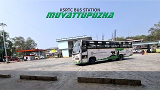 Muvattupuzha KSRTC Bus Stand  മൂവാറ്റുപുഴ  Ernakulam District [upl. by Frierson]