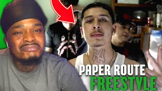 Babyfacewood  Paper Route Freestyle Official Music Video Shot By Shimo Media  REACTION [upl. by Michaela971]