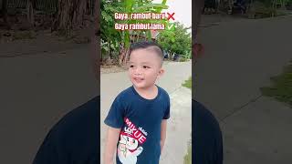 Potongan rambut baru 😍 shortviral viralvideo trending kenzieberlian ngeshortsbareng [upl. by Acirred413]