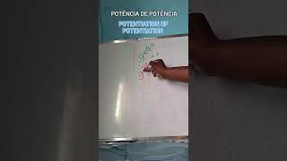 Potência de Potência  potentiation of potentiationreels dicasmatemática mathtips matemática [upl. by Perce37]