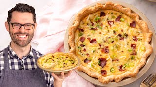 Easy Quiche Recipe  Delicious and SO Versatile [upl. by Stew]