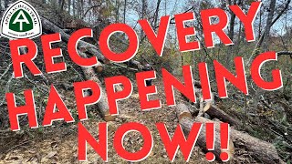 Appalachian Trail Damage Recovery and Thru Hiker information [upl. by Brittne]