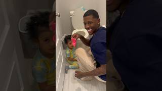 Mom catches dad giving kids candy out the toilet shorts [upl. by Yreved930]