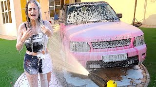 GIRL CAR WASH PRANK [upl. by Gnut]