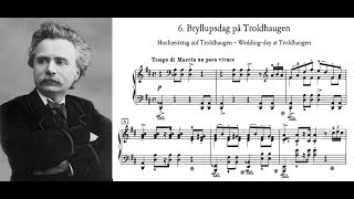 Edvard Grieg  Wedding day at Troldhaugen [upl. by Retep]