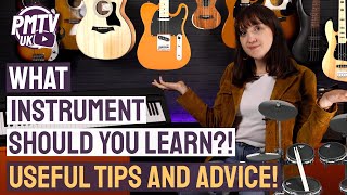 What Instrument To Learn  Guitar Keys Bass Drums or Ukulele Meg Shares Some Tips and Advice [upl. by Rashidi132]