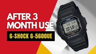 GShock G5600UE Real Review After 3 month Use [upl. by Lemej]