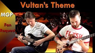 Vultans Theme Attack of the Hawk Men  2 Guitars [upl. by Abbi867]