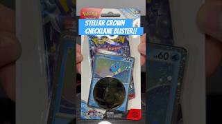 Pokémon Stellar Crown Checklane Blister Opening🔥 pokemon pokemoncards pokemontcg tcg shorts [upl. by John]