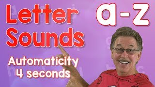 Letter Sounds Automaticity  Lower Case  4 Seconds  Jack Hartmann [upl. by Yeclehc]