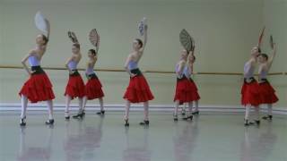 Vaganova Ballet Academy Spanish Dance Shishanova Frolova Savelieva Uzhanskaya Anzai [upl. by Hambley]