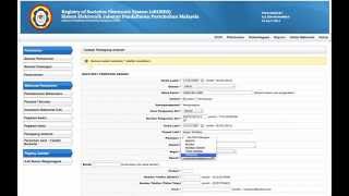 eROSES  Tutorial Pendaftaran Pemegang Amanah Pertubuhan [upl. by Norabal]