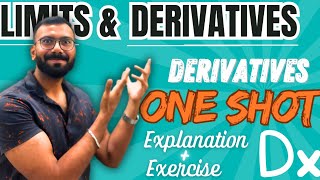 LIMITS AND DERIVATIVES ONE SHOTCLASS 11 DERIVATIVESEx132MISCELLANEOUS EXJEECBSE [upl. by Gathers731]