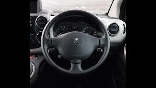 How to disassemble the steering wheel  airbag  Peugeot Partner  Citroen Berlingo Expert [upl. by Faythe]