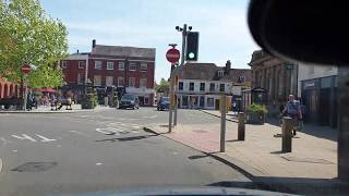 Driving tour of Wimborne TownEnglandUK4K UHD [upl. by Amr86]