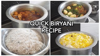 Mere Appa  Elder sister ki No Failed Instant amp Quick Biryani Recipe  No Marination  No Birista [upl. by Wieche]