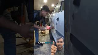 Technical Dent Repair At Home 😲  Esay Dent Removal  dentrepair automobile shortsfeed danish [upl. by Aicemed]