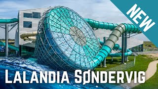 All Water Slides at Lalandia Søndervig  Denmarks Newest Water Park [upl. by Ebenezer350]