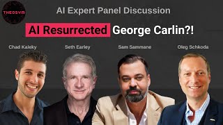 AI Expert Panel  Resurrected George Carlin Creative Industries  Artificial General Intelligence [upl. by Ingaberg]