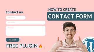 How to Create a Contact Form in WordPress Website  WordPress Contact Form 7 Plugin On Your Website [upl. by Aihsoek]