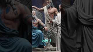 Diferença entre Odin Zeus e jesus shorts curiosidades historia deus mitos fatos [upl. by Strage]