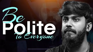 Be Polite to Everyone  Exclusive lecture  Hamza Ghaffari [upl. by Sollars]