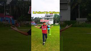 KIRON POLLARD Vs Mitchell Starc big fight 🥶🥵shorts viral cricket trending ytshorts reels [upl. by Lilian]