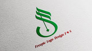 How to make a logo in adobe illustrator 2024 Professional Logo Design  FS  Logo design illustrator [upl. by Araeit]