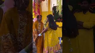 Sanjana di ki haldi tranding dance shaadi SanjanaYaduvanshi viralsong tranding ytviral [upl. by Aysa255]