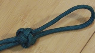 How To Tie A Decorative Paracord Diamond KnotKnife Lanyard Knot [upl. by Animrelliug]